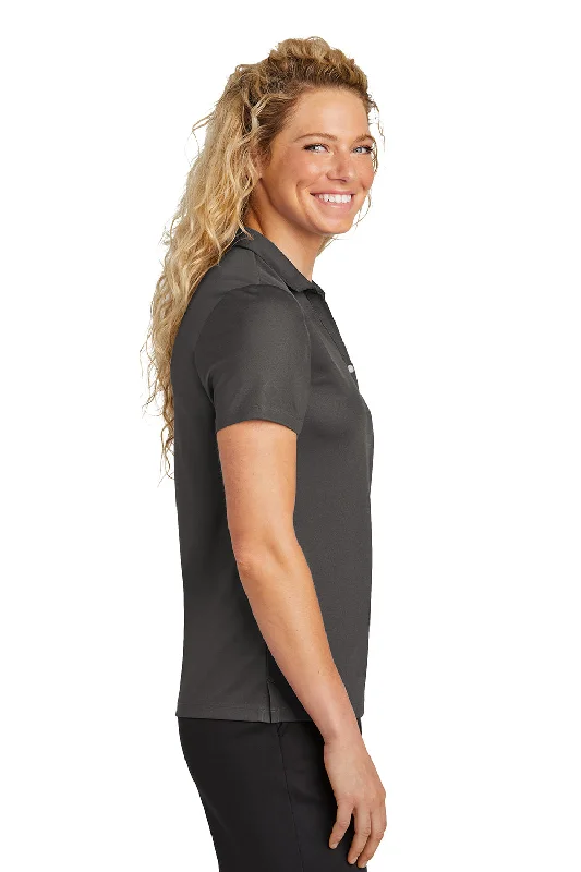 Sport-Tek Womens Moisture Wicking Micropique Short Sleeve Polo Shirt - Graphite Grey